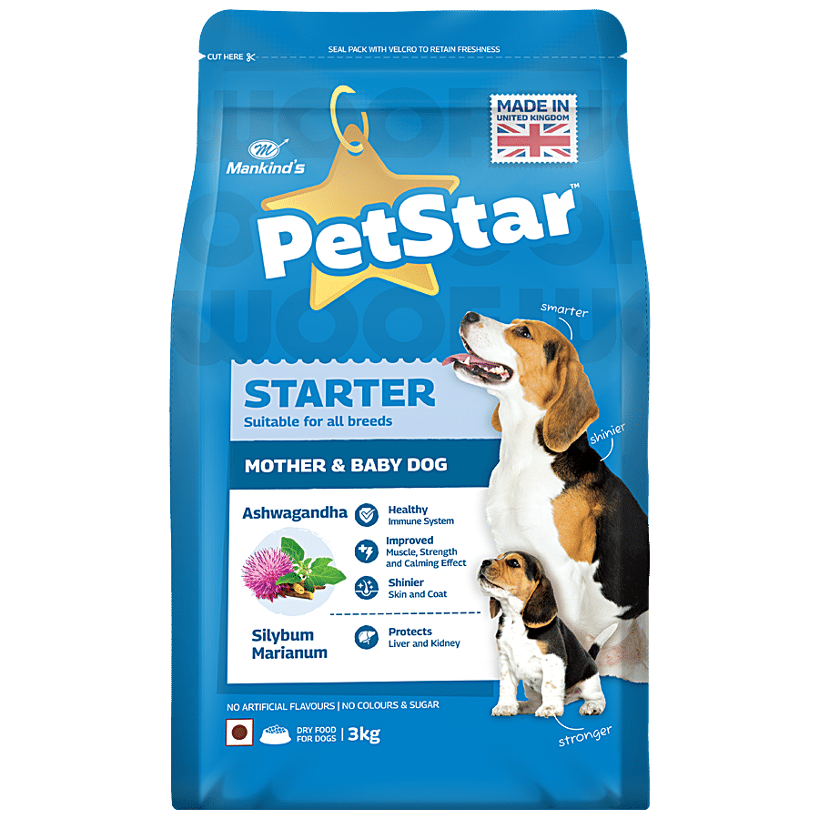 Mankind’s Petstar Dry Dog Food - With Ashwagandha