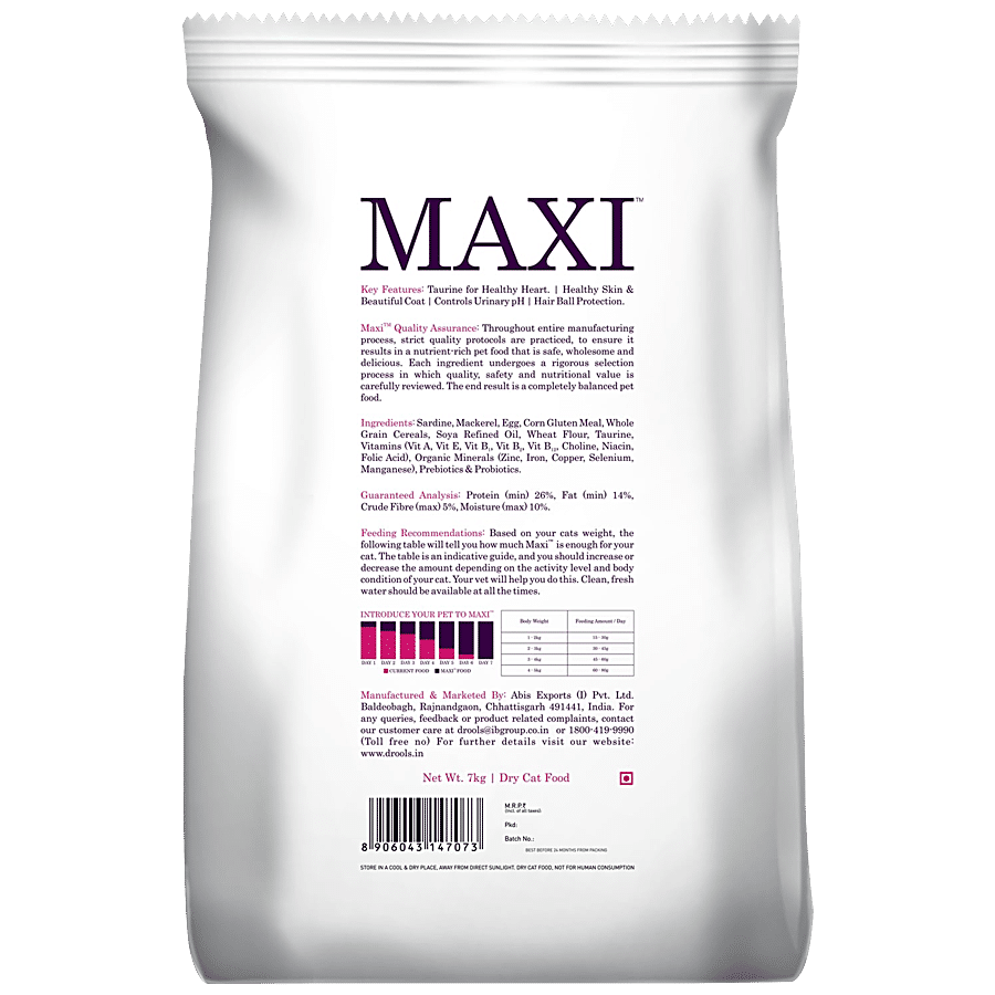 Maxi Persian Ocean Fish Adult Cat Dry Food