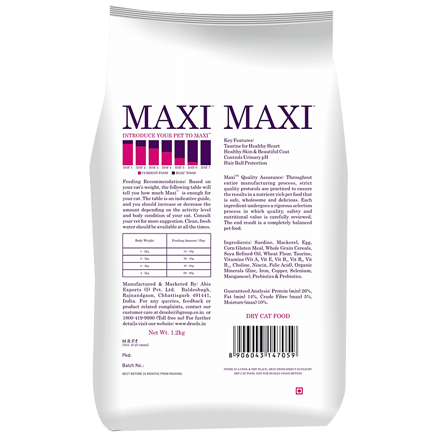 Maxi Persian Ocean Fish Adult Cat Dry Food