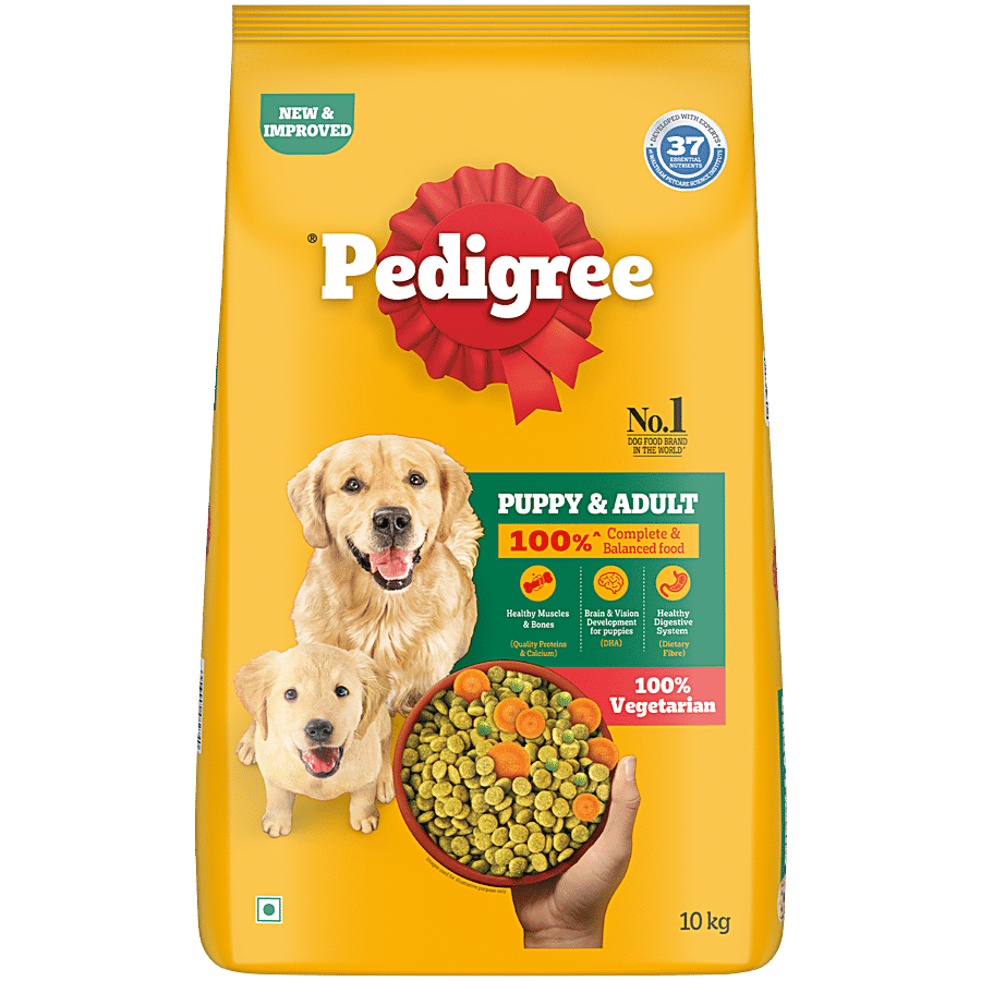 Pedigree Dry Dog Food - 100% Vegetarian