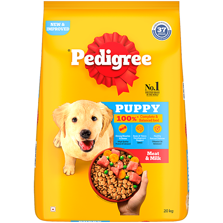 Pedigree Dry Dog Food - Meat & Milk