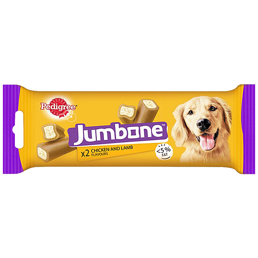 Pedigree Jumbone Dog Treat - Chicken & Lamb Flavour