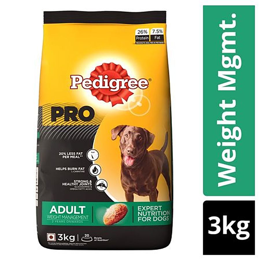 Pedigree PRO Dry Pet Food - For Adult Weight Management Dogs