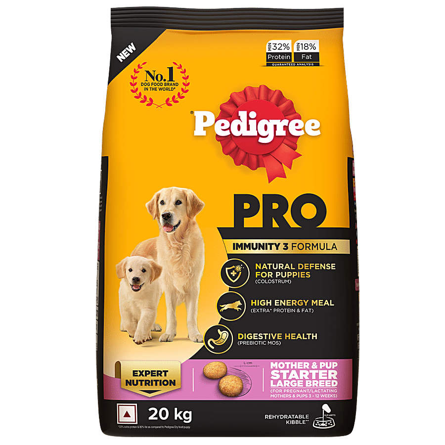 Pedigree PRO Mother & Pup Starter (3-12 Weeks) Large Breed Dry Dog Food