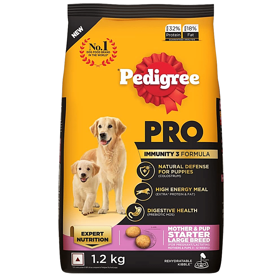 Pedigree PRO Mother & Pup Starter (3-12 Weeks) Large Breed Dry Dog Food