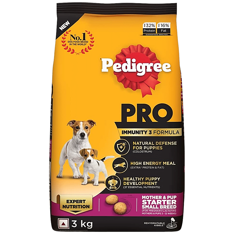 Pedigree PRO Mother & Pup Starter (3-12 Weeks) Small Breed Dry Dog Food