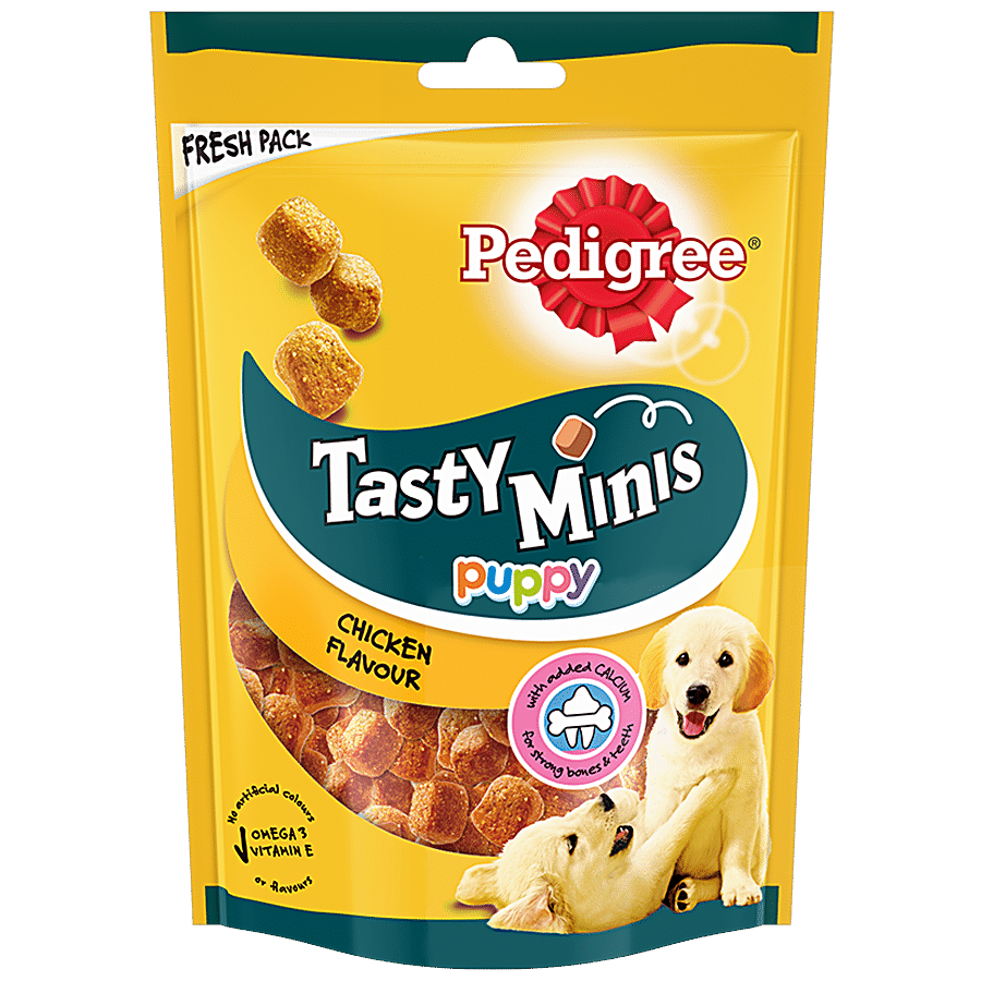 Pedigree Tasty Minis Puppy Dog Treat - Chicken Flavour