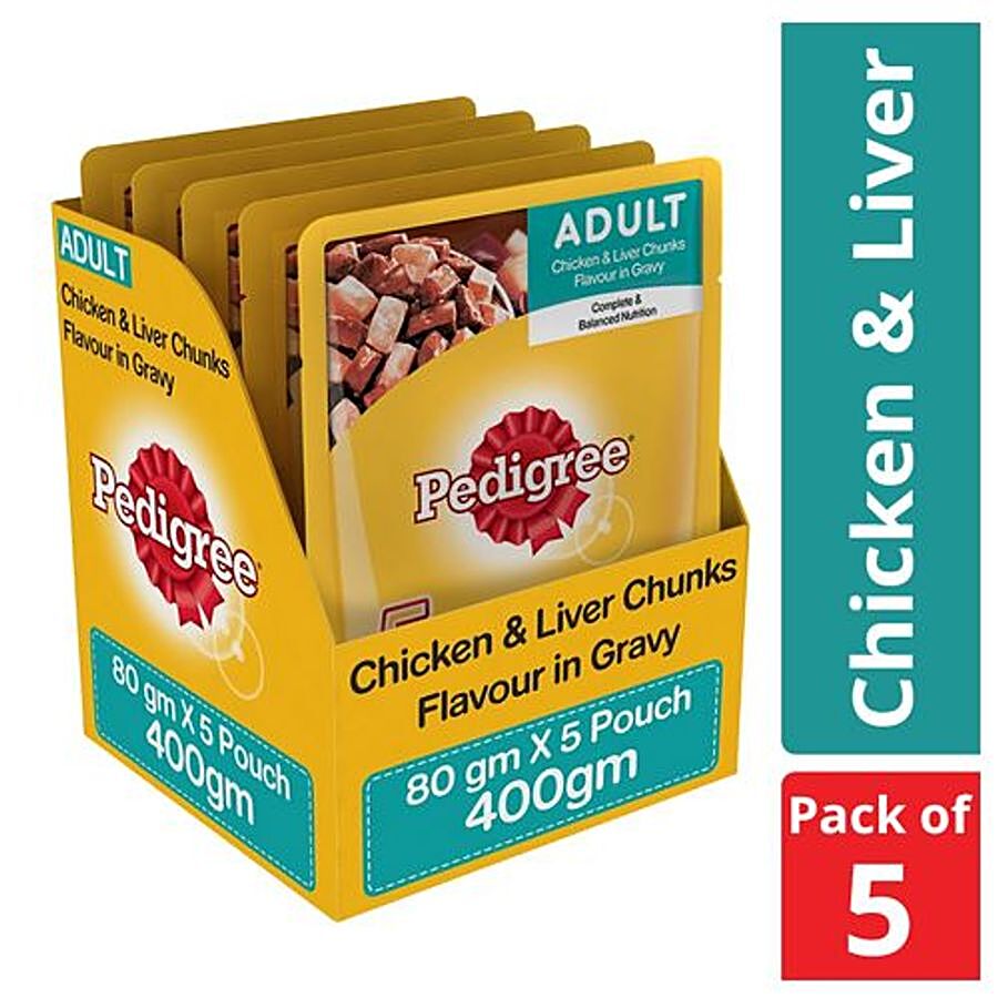 Pedigree Wet Pet Food - For Adult Dogs