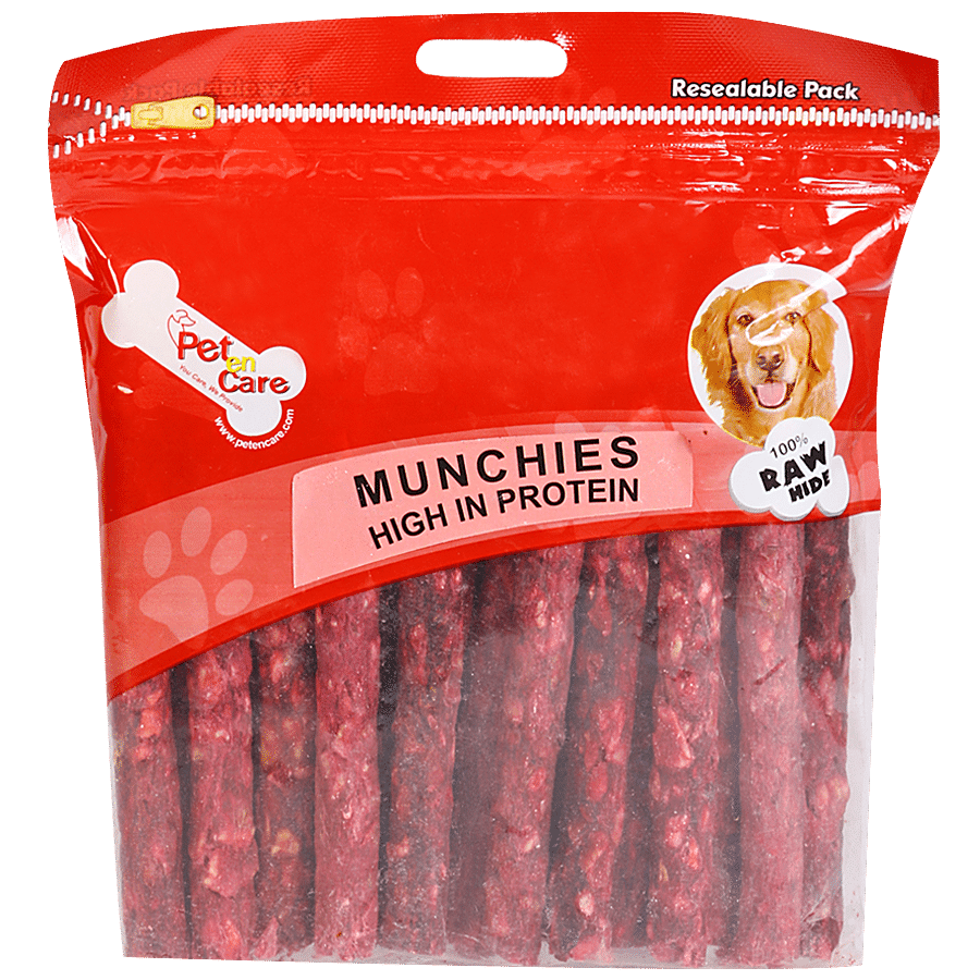 Pet en Care Munchy Stick Mutton Premium Quality Rawhide Flavoured Sticks