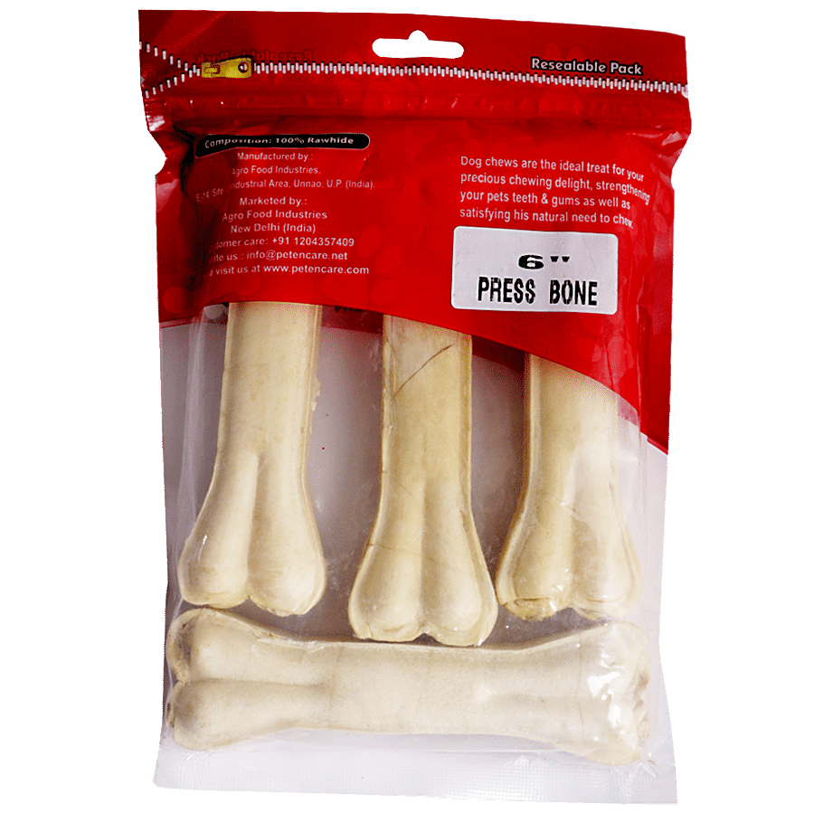 Pet en Care Pressed Bone - A delicious Rawhide Chew Treat