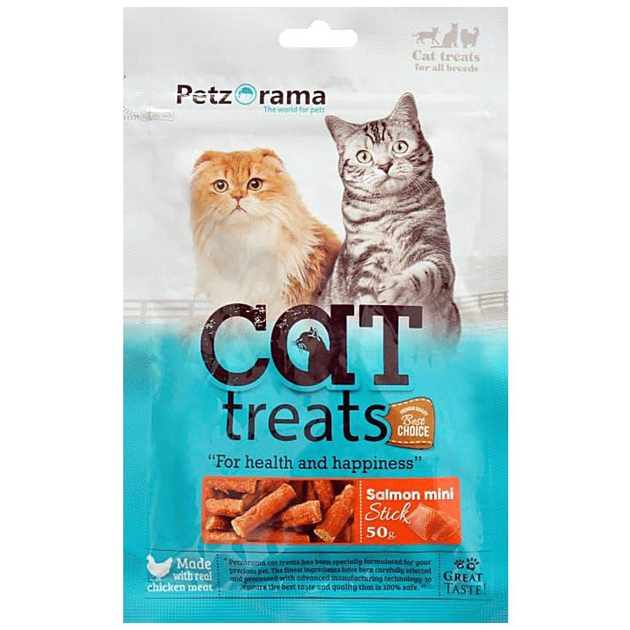 Petzorama Cat Treats Salmon Stick - Mini