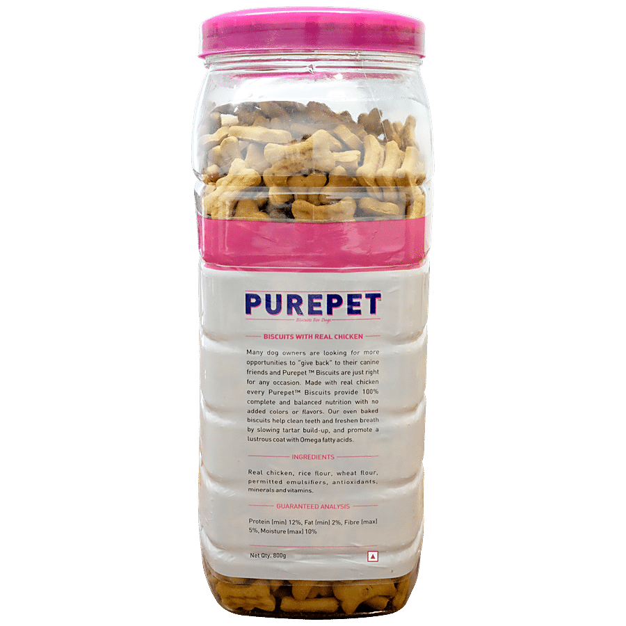 Purepet Biscuits With Mutton Flavour Dog Treats