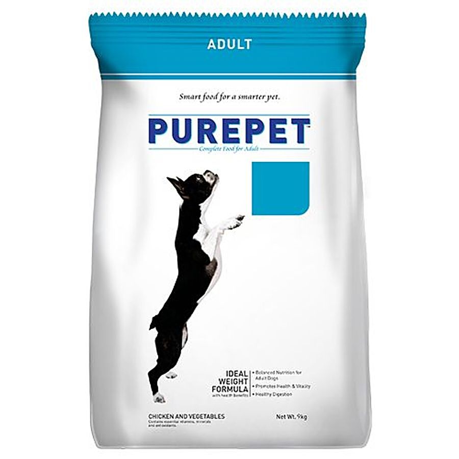 Purepet Chicken & Vegetable Adult Dog Dry Food