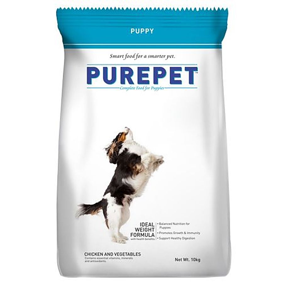 Purepet Chicken & Vegetable Puppy Dog Dry Food