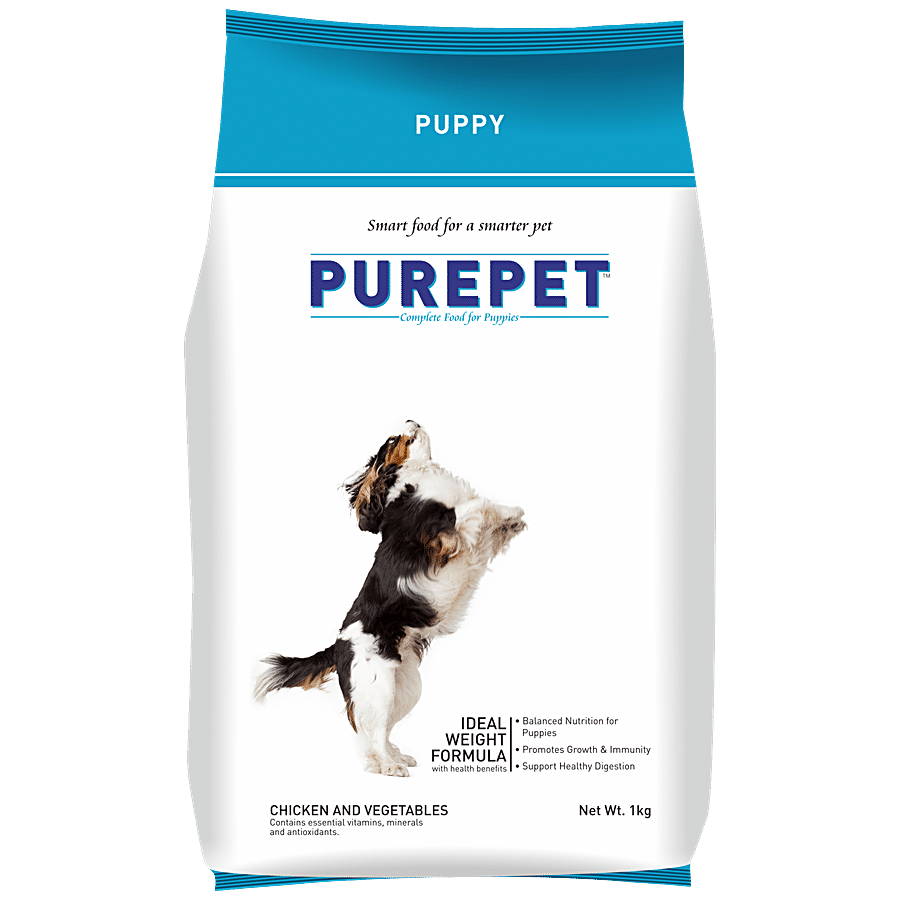 Purepet Chicken & Vegetable Puppy Dog Dry Food