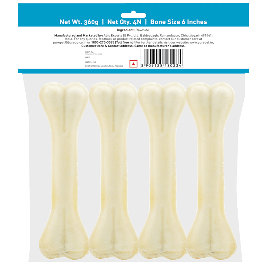 Purepet Dog Treats - Pressed Chew Bones Treats