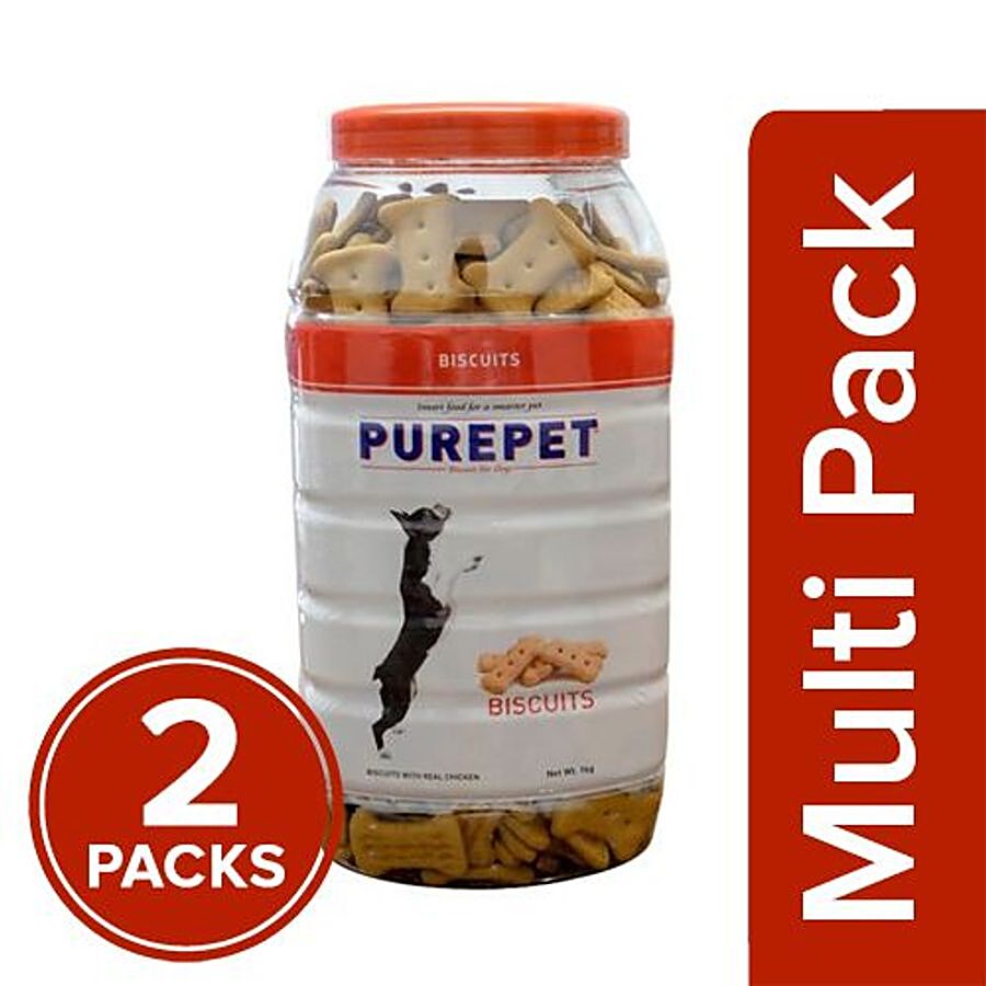 Purepet Dog Treats - Real Chicken Biscuit