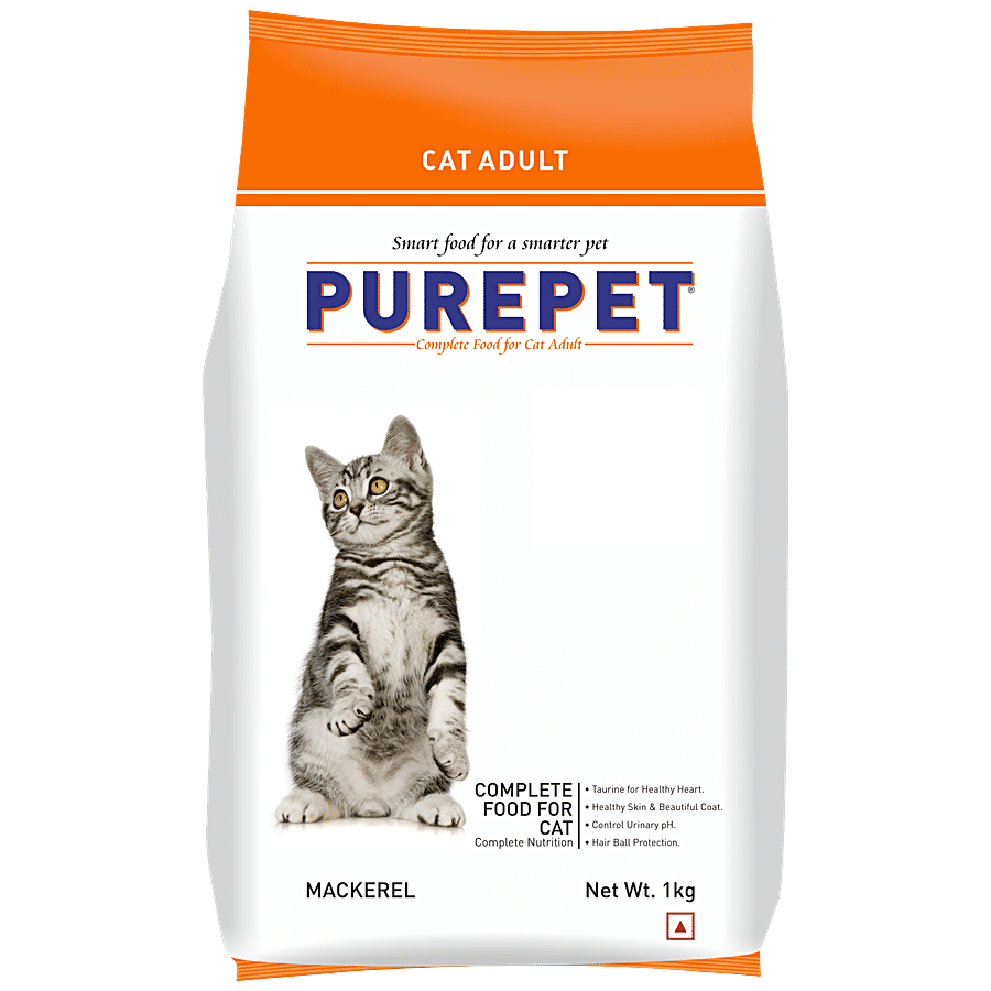 Purepet Mackerel Adult Cat Dry Food