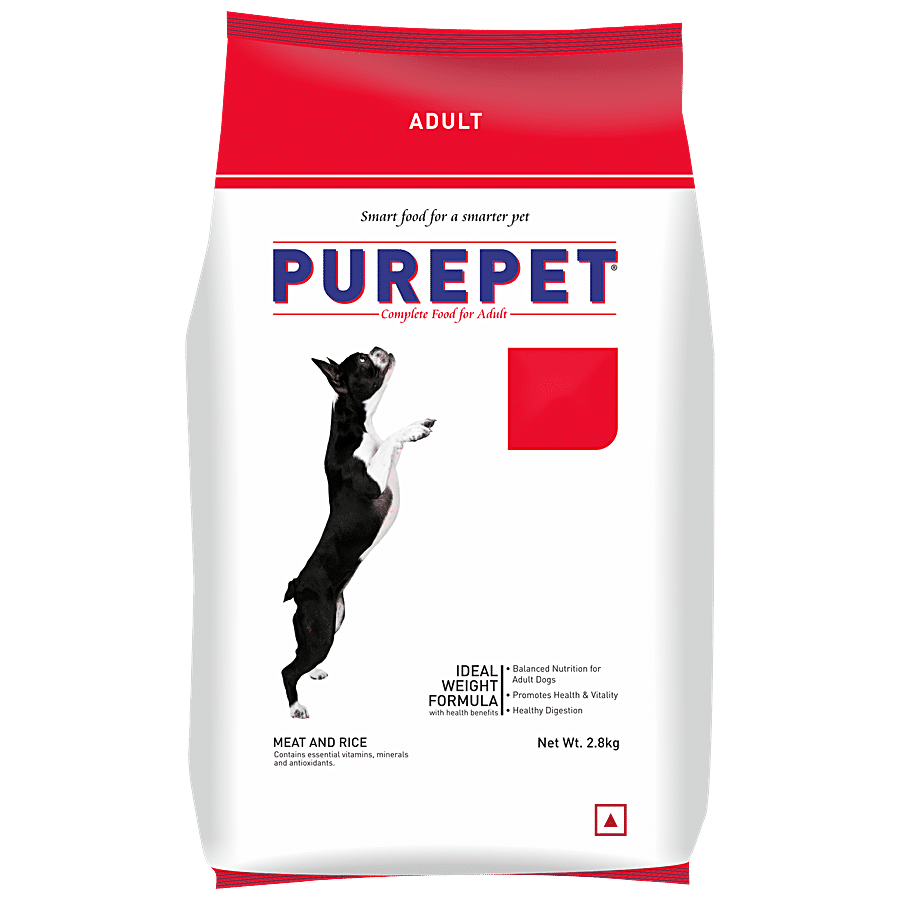 Purepet Meat & Rice Adult Dog Dry Food