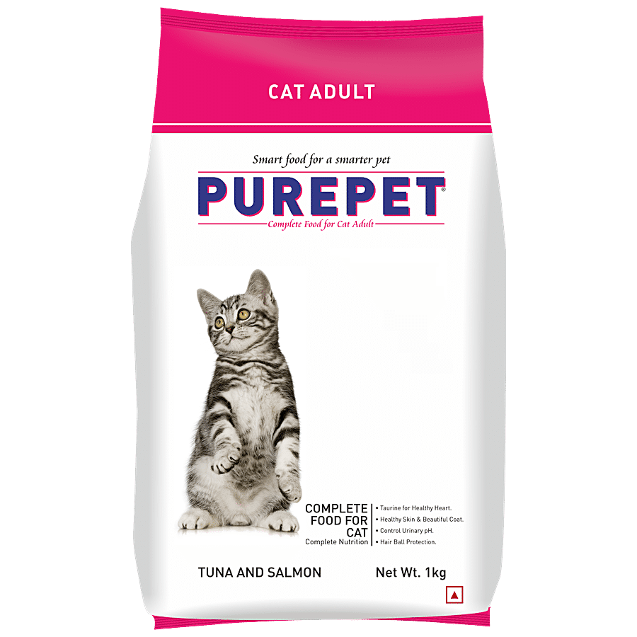 Purepet Tuna & Salmon Adult Cat Dry Food