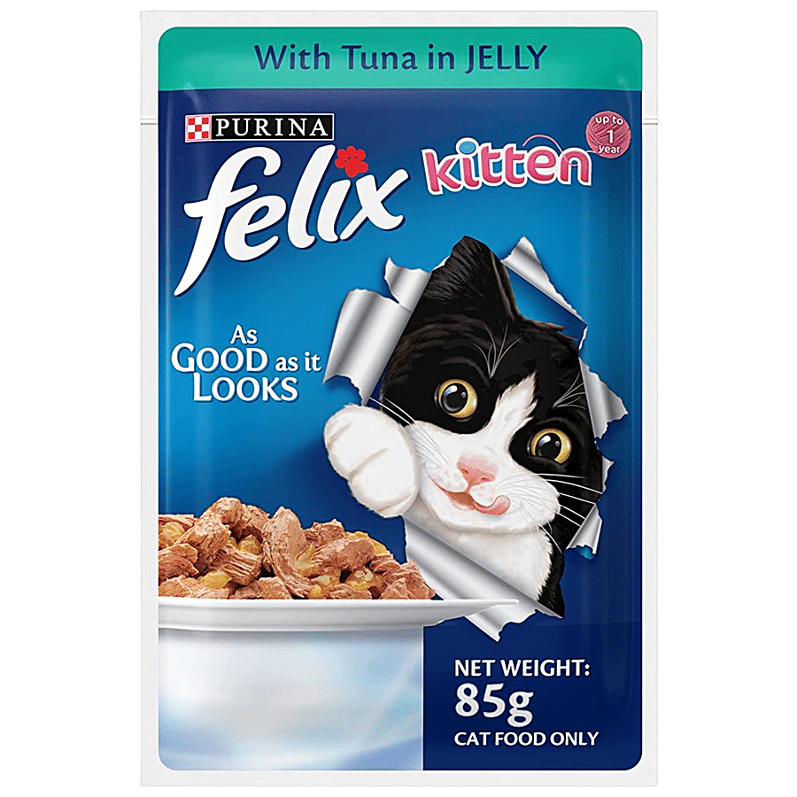 Purina Felix As Good As It Looks Wet Cat Food - Tuna In Jelly