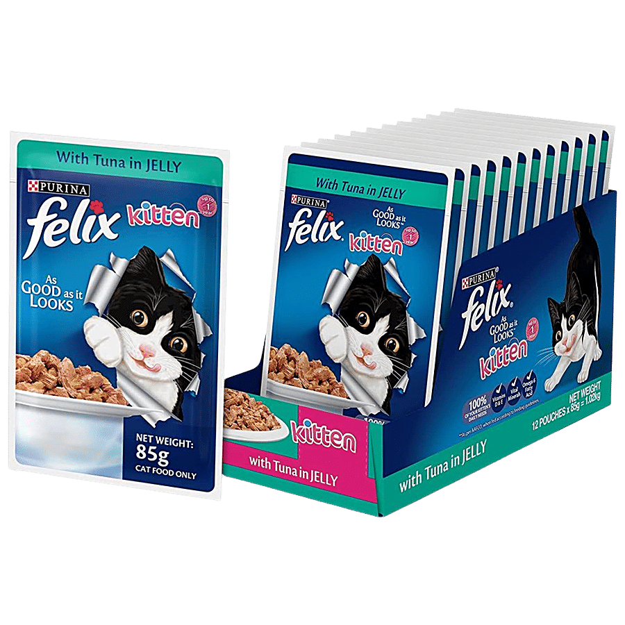 Purina Felix As Good As It Looks Wet Cat Food - Tuna In Jelly