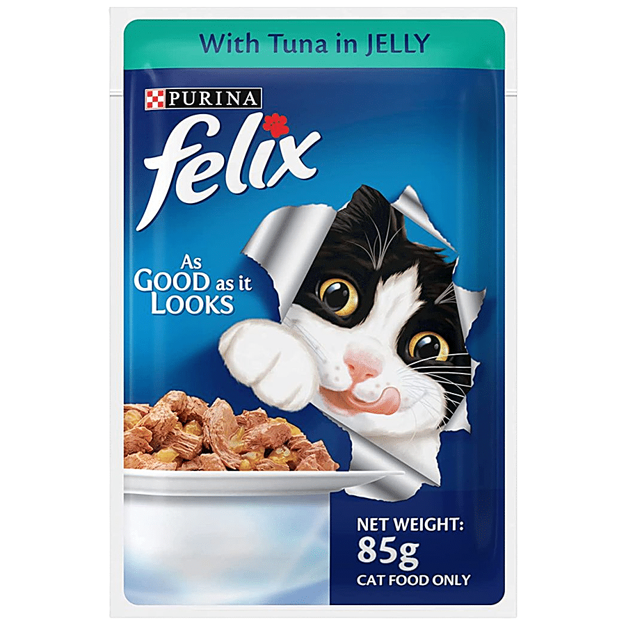 Purina Felix As Good As It Looks Wet Cat Food - Tuna In Jelly