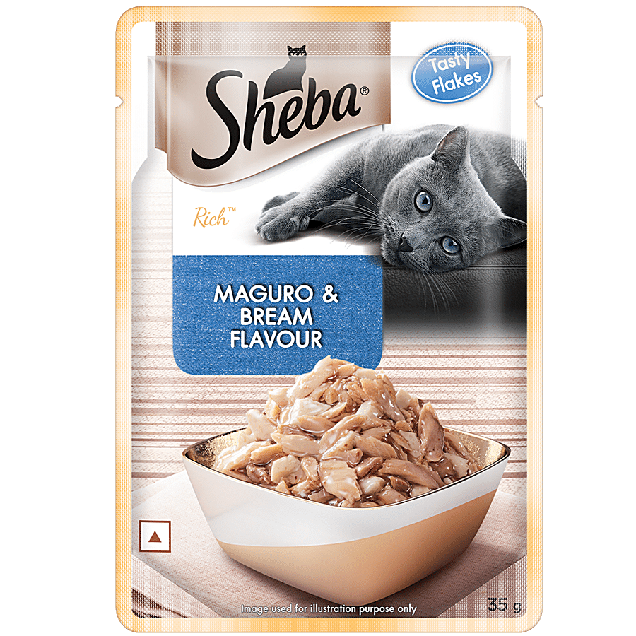 SHEBA Wet Cat Food - Maguro & Bream Flavour