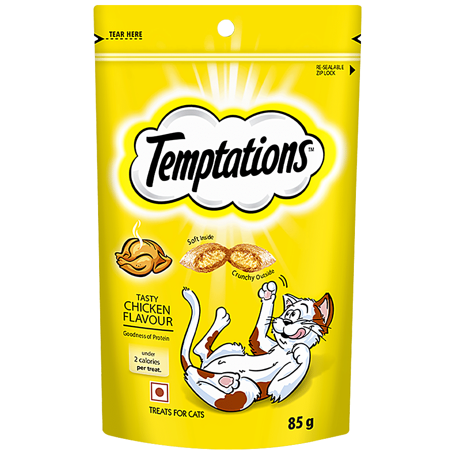 Temptations Cat Treat - Tasty Chicken Flavour