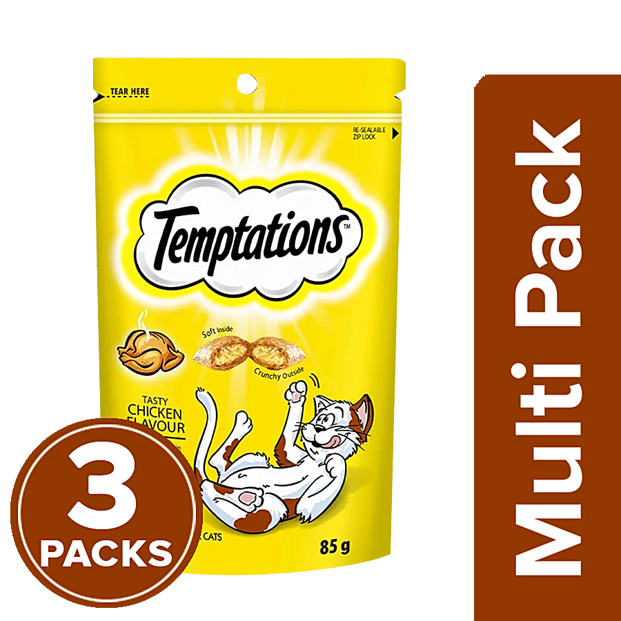 Temptations Cat Treat - Tasty Chicken Flavour