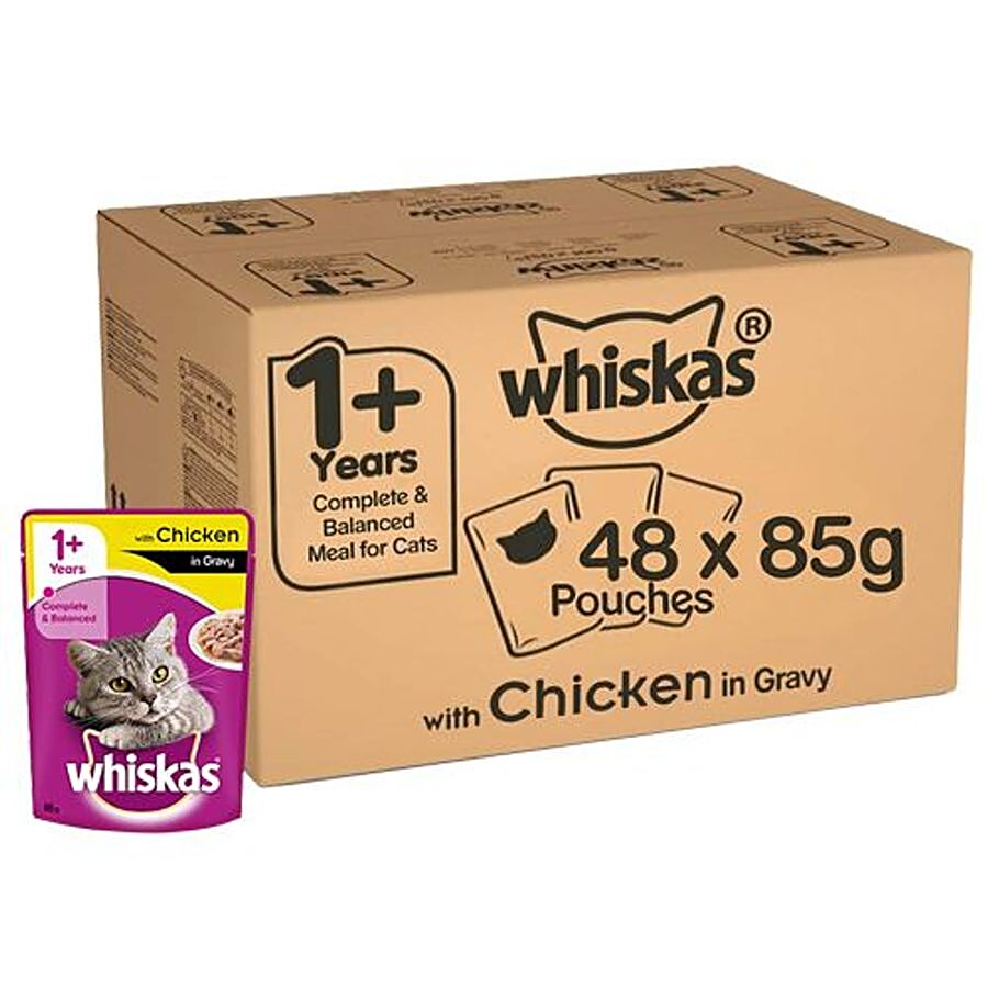 Whiskas Adult Wet Cat Food - Chicken In Gravy