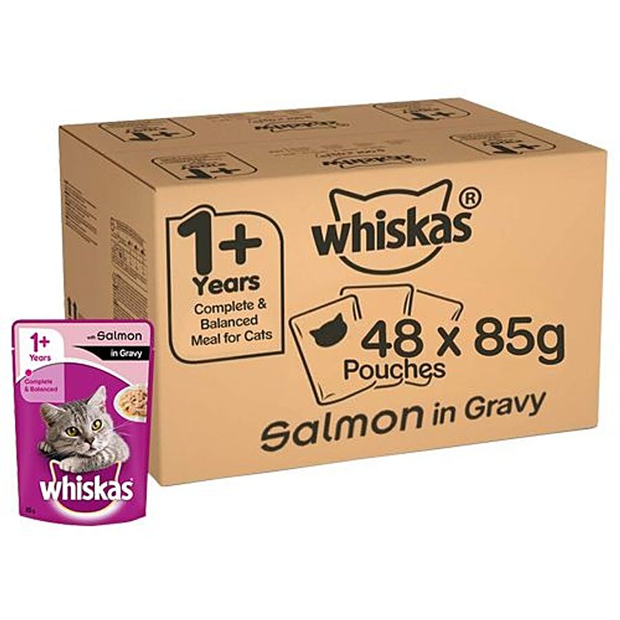 Whiskas Adult Wet Cat Food - Salmon In Gravy