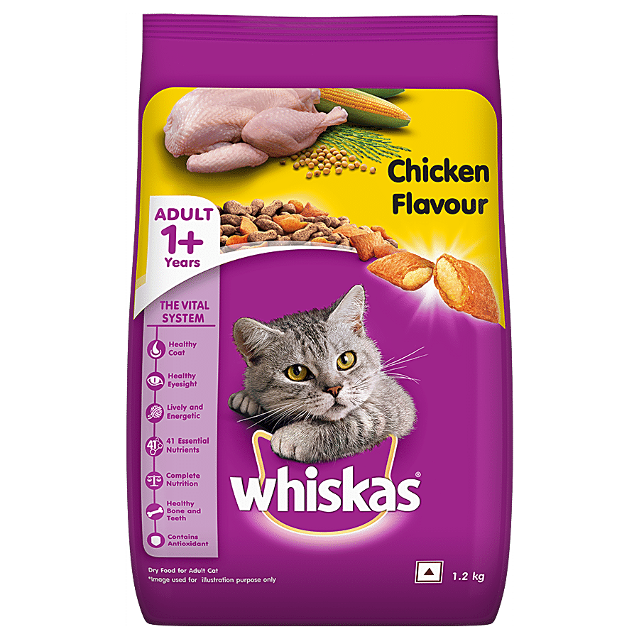 Whiskas Dry Cat Food - For Adult