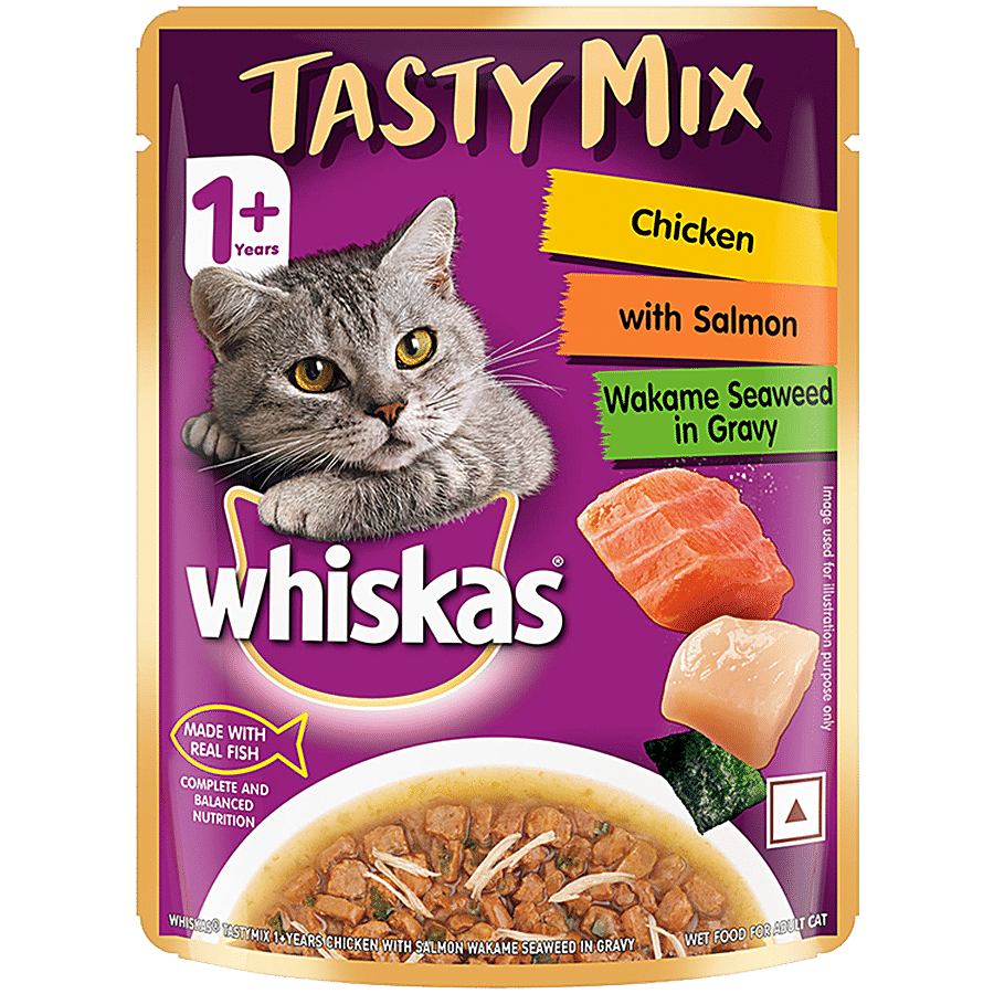 Whiskas Tasty Mix Wet Cat Food - Adult