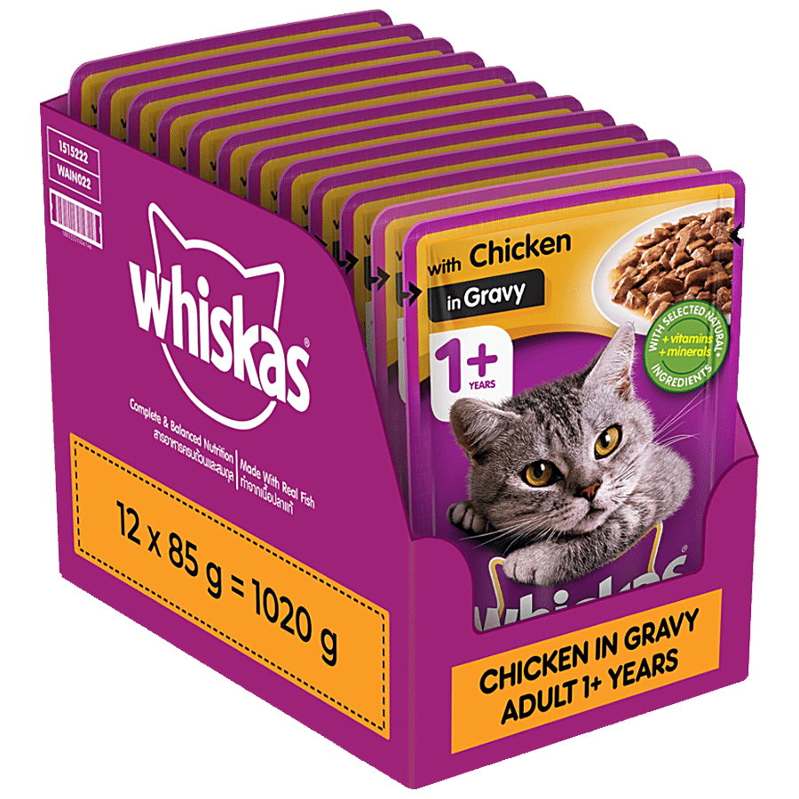 Whiskas Wet Cat Food - Adult