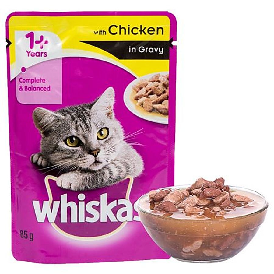 Whiskas Wet Pet Food - For Adult Cats