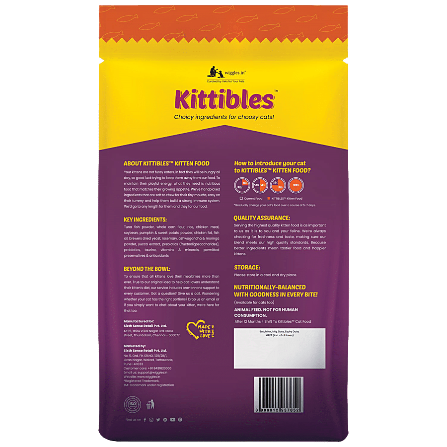 Wiggles.in Kittibles - Kitten Dry Food