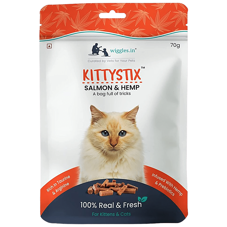 Wiggles.in Kittystix Cat Treats For Kittens Kitty Soft - Tasty Training Snacks