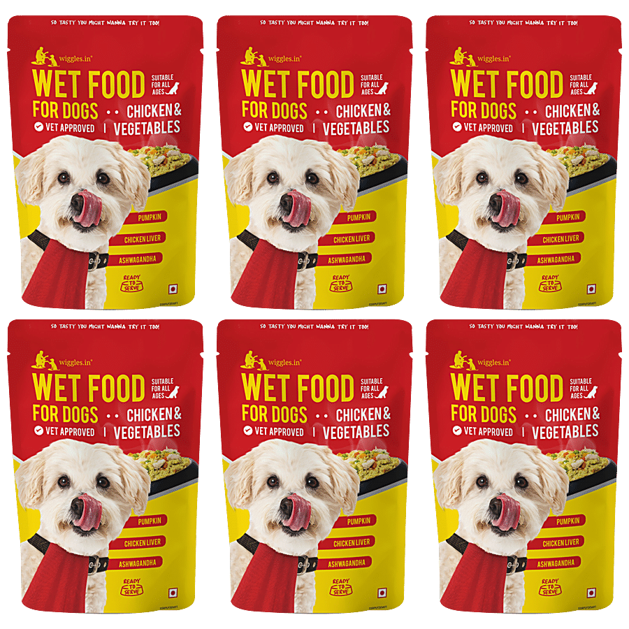 Wiggles.in Wet Dog Food - Chicken Vegetable