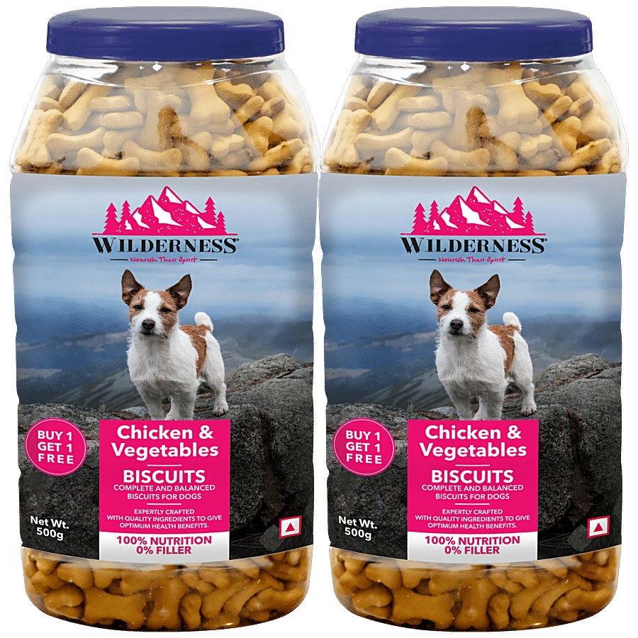 Wilderness Chicken & Vegetable Dog Biscuits