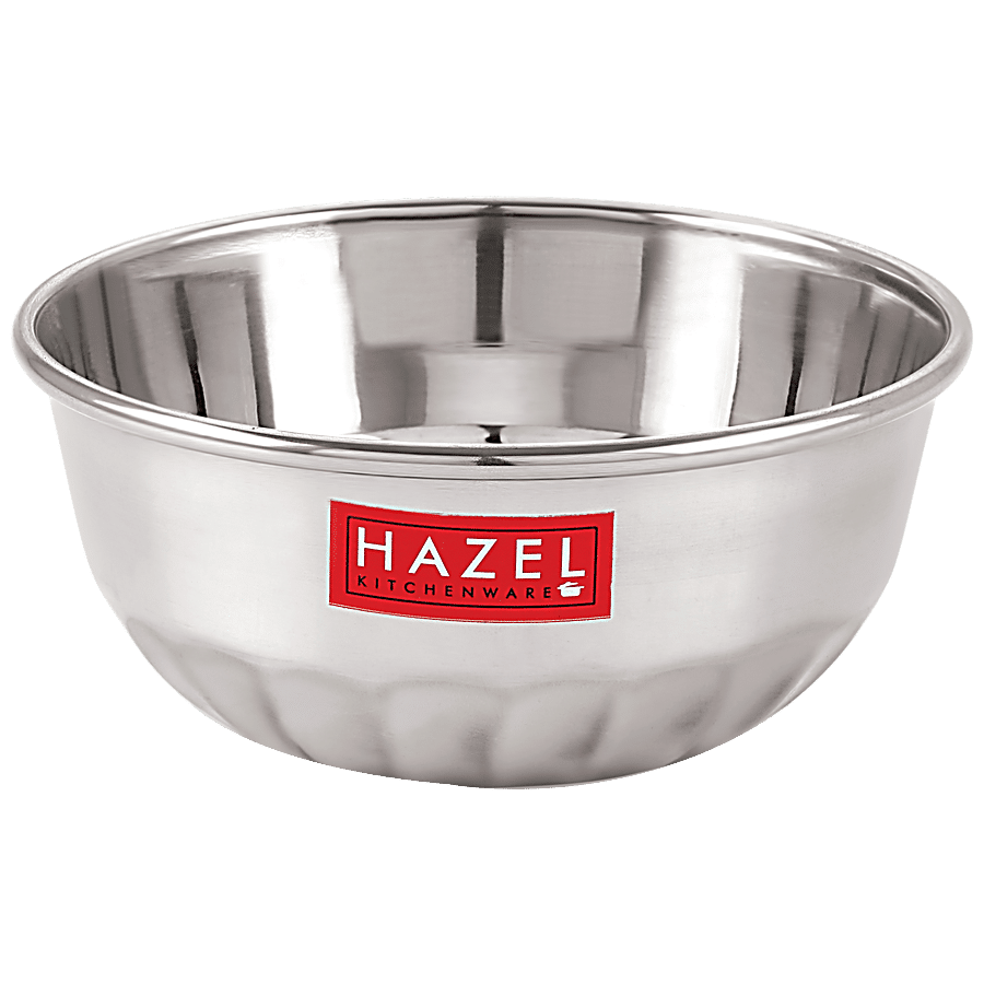 HAZEL Stainless Steel Serving Bowl/Wati/Vati/Katori - Glossy Finish