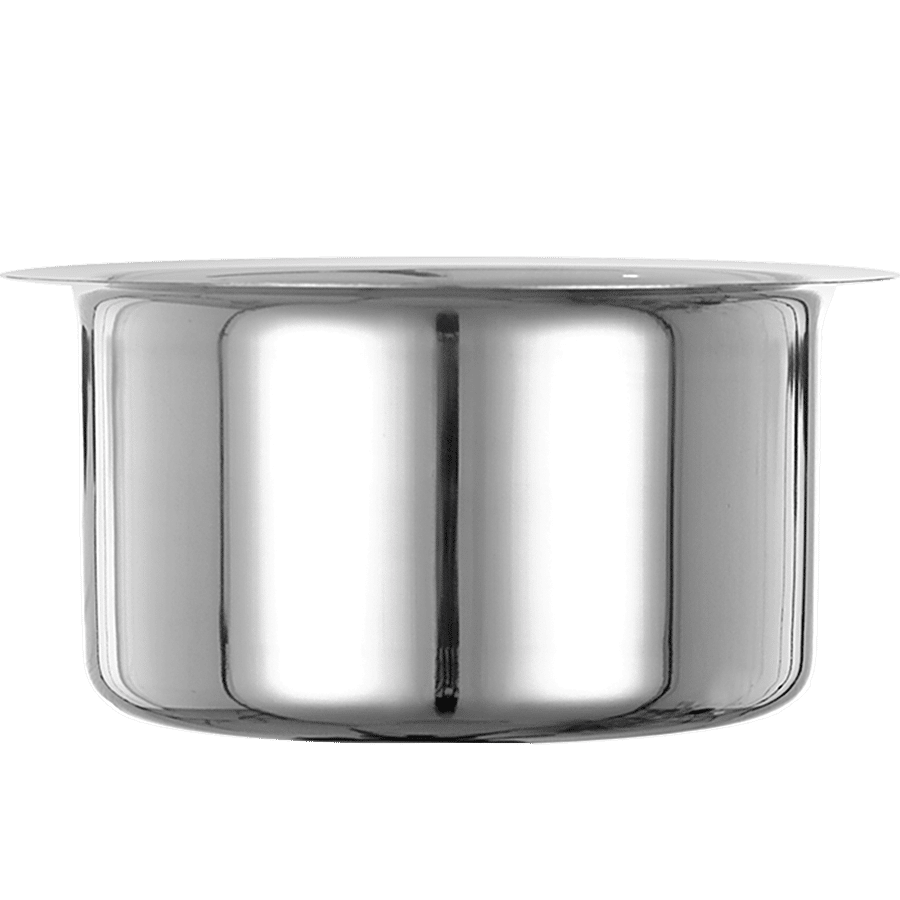 Jensons Stainless Steel Flat Bottom Tope - Strong