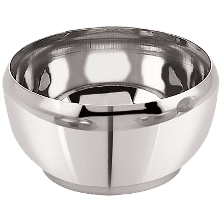 Neelam Stainless Steel Apple Vati/Bowl/Katori - Strong & Sturdy