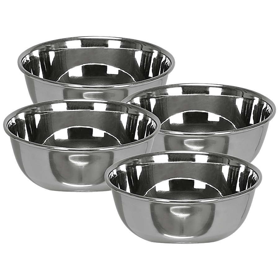 Omega Mukta Stainless Steel Vatti/Bowl- 13 cm