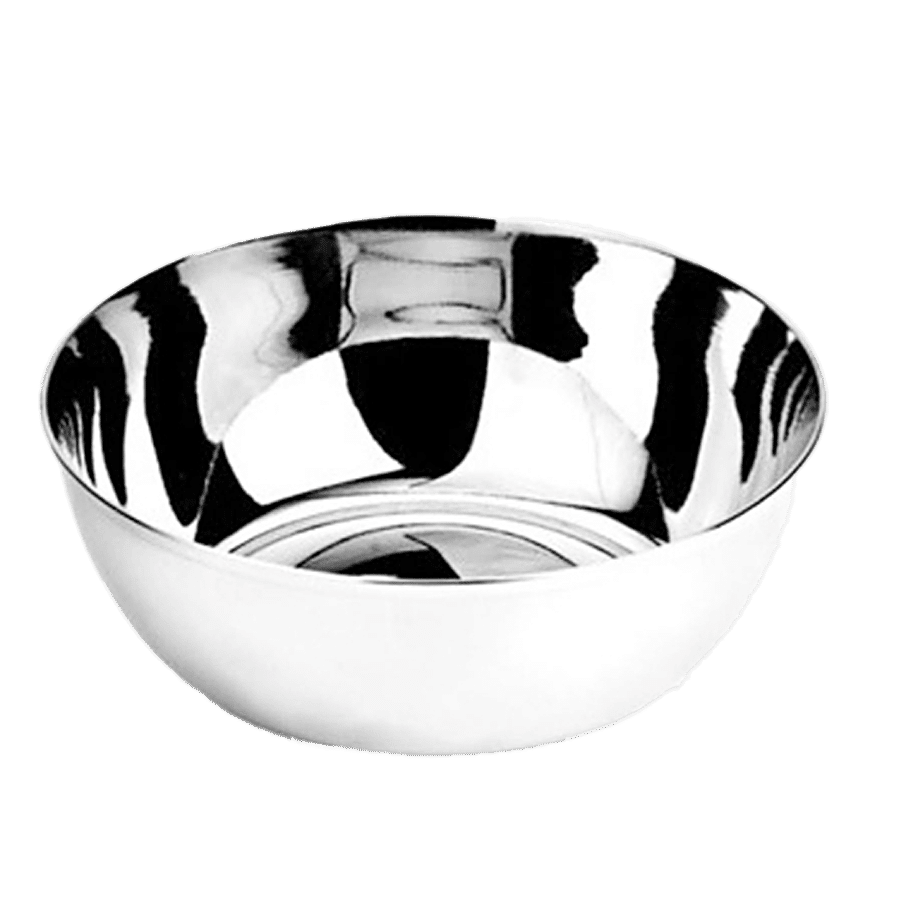 Petals Stainless Steel Curry Bowl/Watti/Katori/Vati - 10 Cm