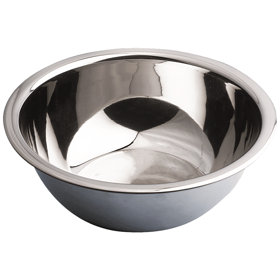 Ramson Steel Premium Quality Mixing/Serving Bowl Set - Durable