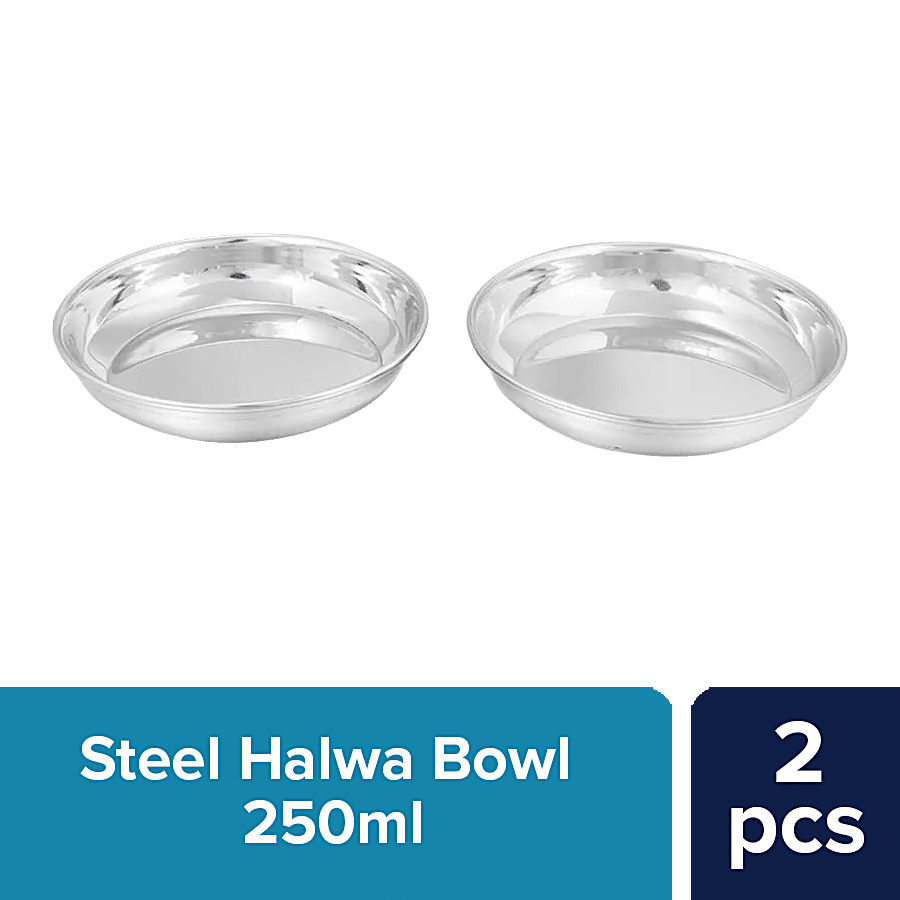 bb home Pudding/Halwa Bowl/Plate - No. 6.5