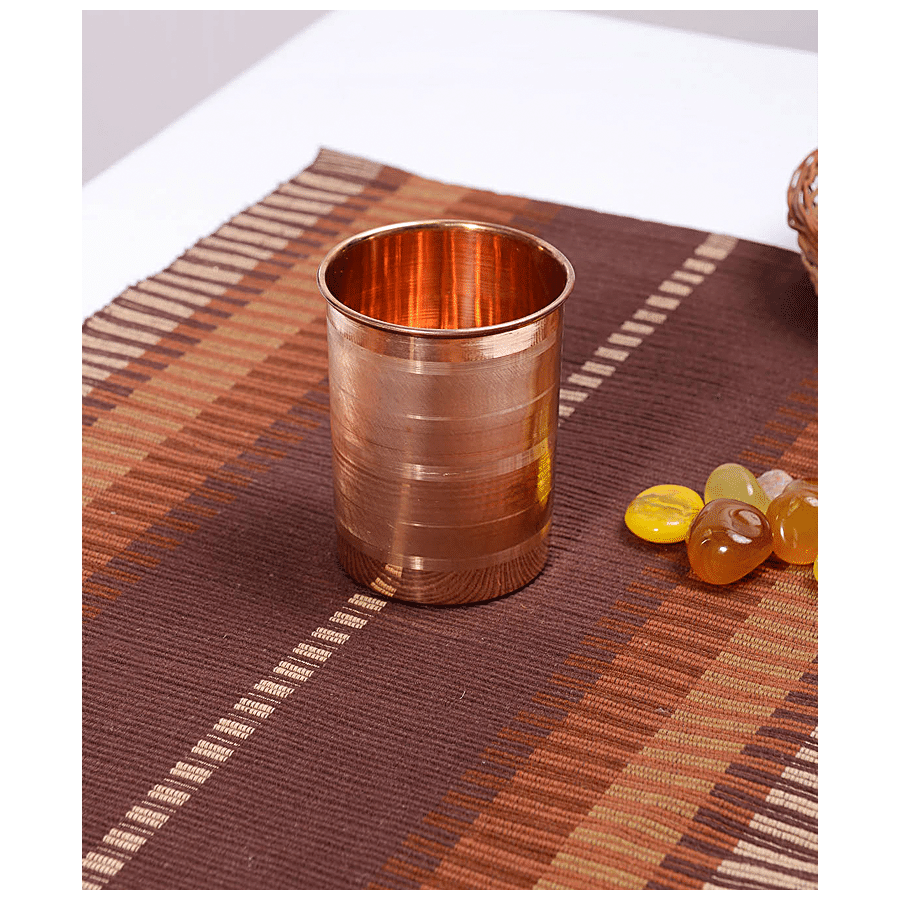 Decan Copper Designer Lining Glass - Strong & Durable