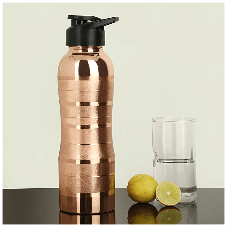 Decan Copper Fliptop Lining Water Bottle