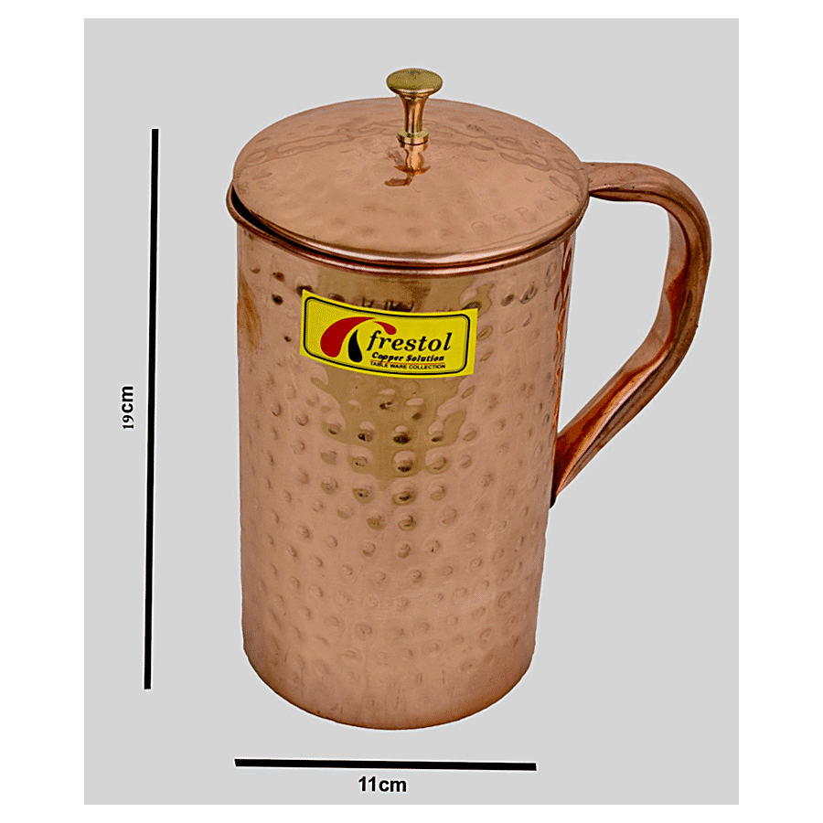 Decan Copper - HandmadeCopper Hammered Jug